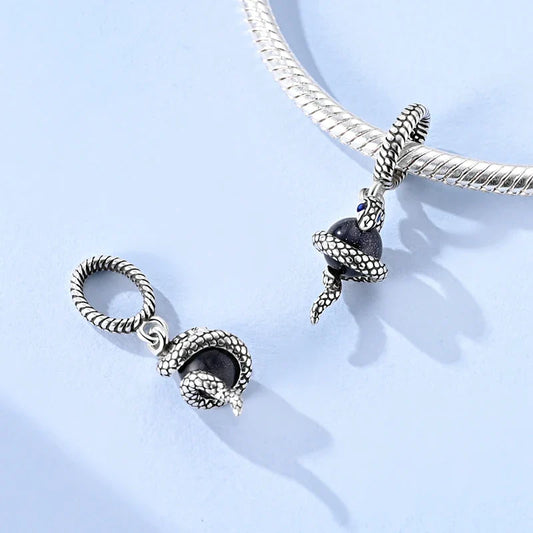 Elegant Silver Charm Beads