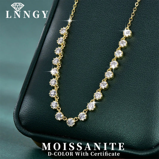 Dazzling Moissanite Necklace