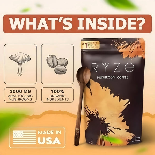 Energizing Mushroom Coffee Blend